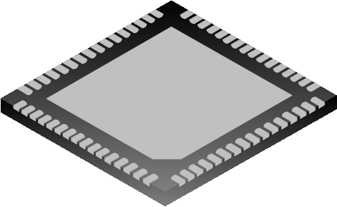 QFN-64-8×8×0.75-0.4